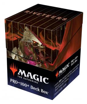 Streets of New Capenna 100+ Deck Box V3: Riveteers Deck Boxes & Storage Ultra Pro
