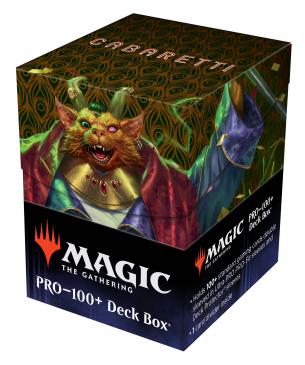 Streets of New Capenna 100+ Deck Box V4: Cabaretti Deck Boxes & Storage Ultra Pro
