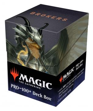 Streets of New Capenna 100+ Deck Box V5: Brokers Deck Boxes & Storage Ultra Pro
