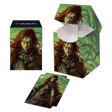 Battle for Baldurs Gate - Commander Legends 100+ Deck Box B featuring Faldorn, Dread Wolf Herald for Magic: The Gathering Deck Boxes & Storage Ultra Pro