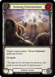 Ironsong Determination [WTR122-S] Alpha Print Normal Flesh And Blood Single Flesh And Blood   