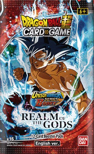 Unison Warrior Series BOOST: Realm of the Gods [DBS-B16] - Booster Pack Dragon Ball Super Sealed Dragon Ball Super   