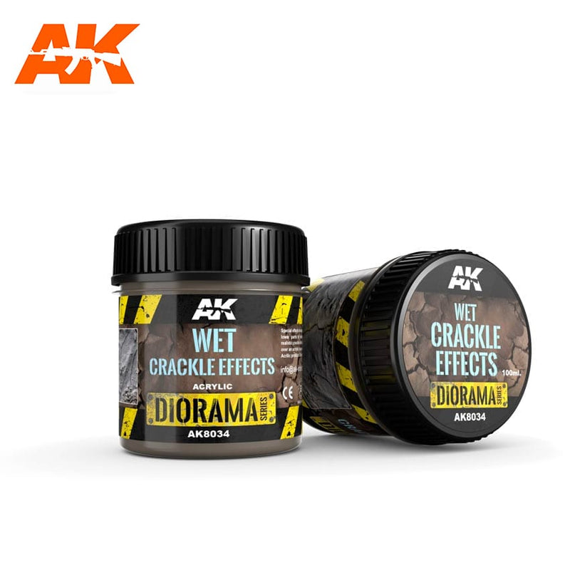 AK Interactive: Wet Crackle Effects - 100ml