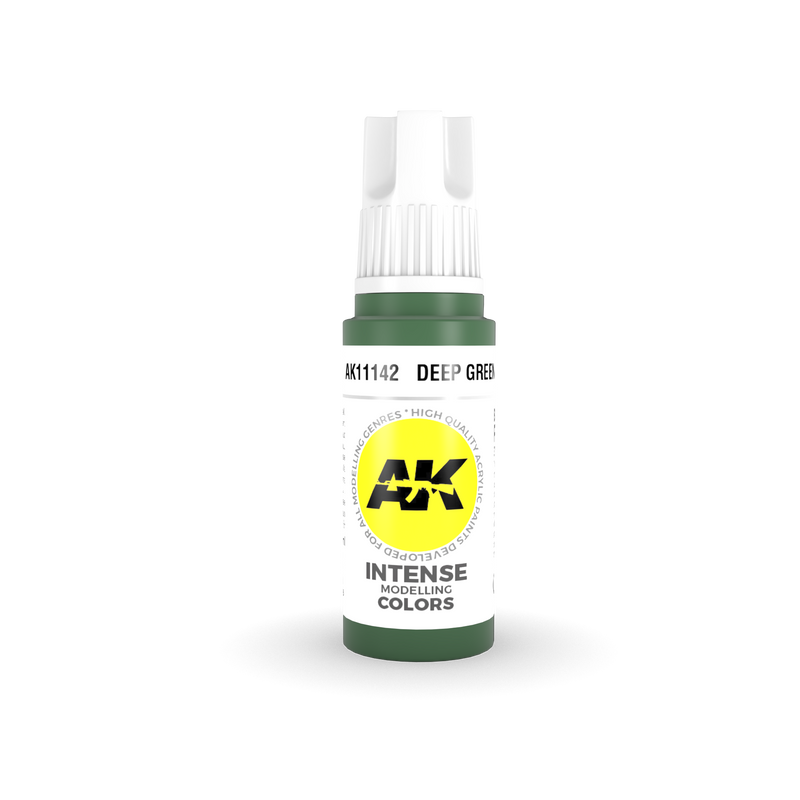 AK Interactive: 3rd Gen Acrylic Deep Green 17ml Model Paints AK INTERACTIVE