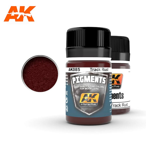 AK Interactive: Track Rust Pigment Model Paints AK INTERACTIVE