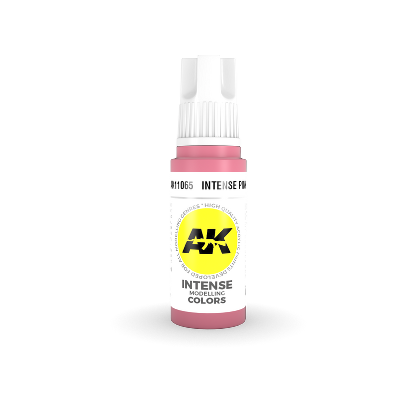 AK Interactive: 3rd Gen Acrylic Intense Pink 17ml Model Paints AK INTERACTIVE