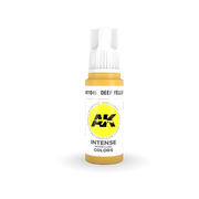 AK Interactive: 3rd Gen Acrylic Deep Yellow 17ml Model Paints AK INTERACTIVE