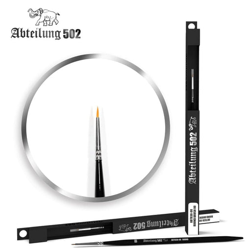 Abteilung502: Round Brush 00 Hobby Brushes Abteilung502