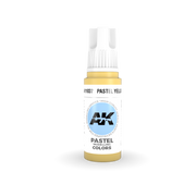 AK Interactive: 3rd Gen Acrylic Pastel Yellow 17ml Model Paints AK INTERACTIVE