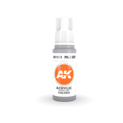 AK Interactive: 3rd Gen Acrylic Pale Grey 17ml Model Paints AK INTERACTIVE