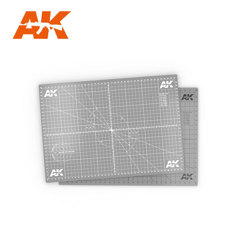 AK Interactive: Cutting Mat A4 Model Paints AK INTERACTIVE