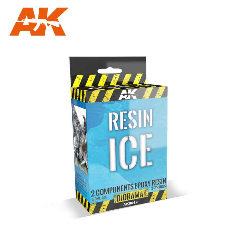 AK Interactive: Resin Ice 2 Components Model Paints AK INTERACTIVE