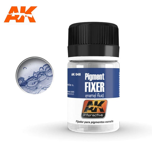 AK Interactive: Pigment Fixer 35mL Model Paints AK INTERACTIVE