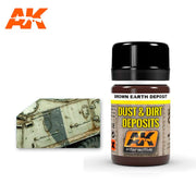 AK Interactive: Brown Earth Deposit Basing Materials AK INTERACTIVE
