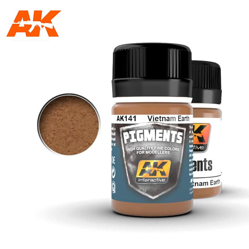 AK Interactive: Vietnam Earth Pigment Basing Materials AK INTERACTIVE