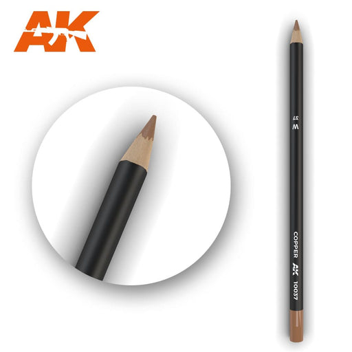 AK Interactive: Weathering Pencil - Copper Model Paints AK INTERACTIVE