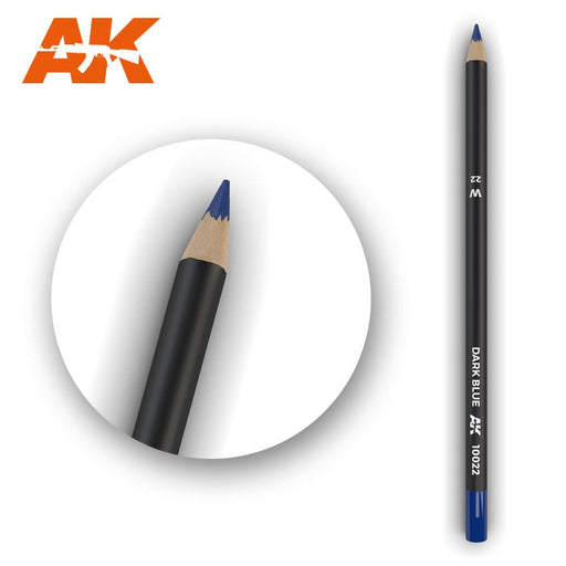 AK Interactive: Weathering Pencil - Dark Blue Model Paints AK INTERACTIVE