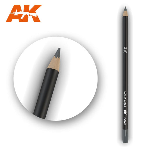 AK Interactive: Weathering Pencil - Dark Grey Model Paints AK INTERACTIVE