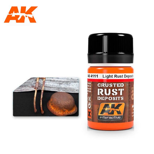 AK Interactive: Light Rust Deposit Model Paints AK INTERACTIVE