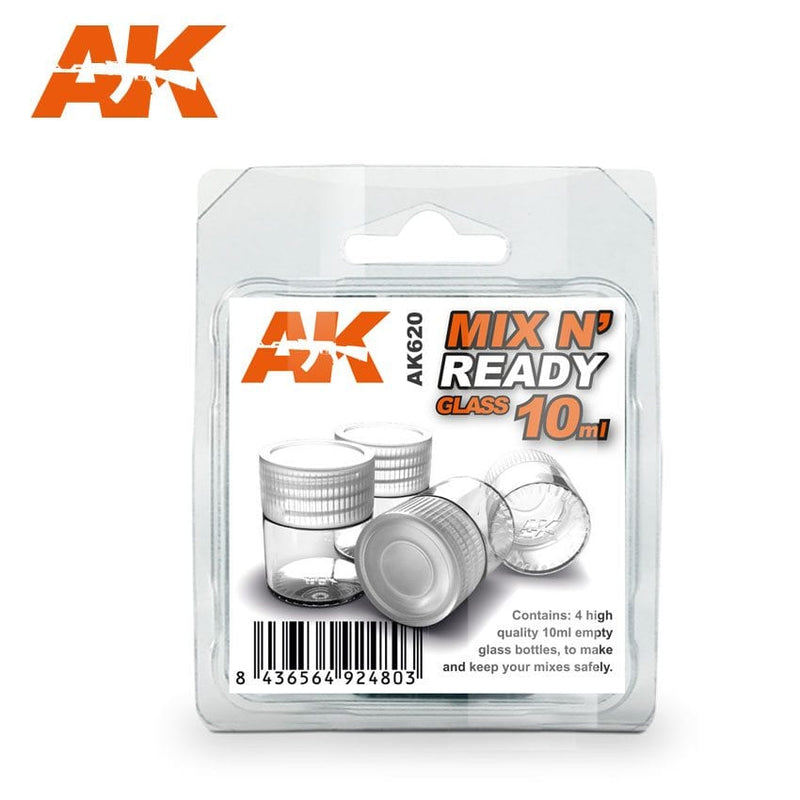 AK Interactive: Mix N' Ready Glass 10ml