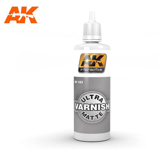 AK Interactive: Ultra Matte Finish Top Quality Varnish Model Paints AK INTERACTIVE