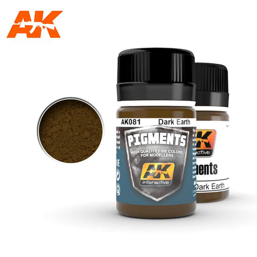 AK Interactive: Dark Earth Pigment Basing Materials AK INTERACTIVE