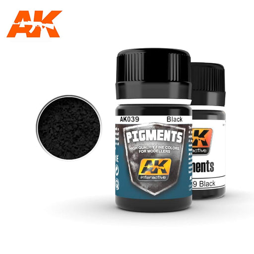 AK Interactive: Black Pigment Model Paints AK INTERACTIVE