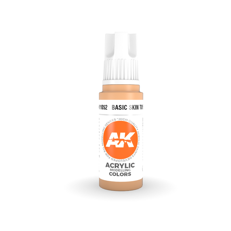 3rd Gen Acrylic Basic Skin Tone 17ml  AK INTERACTIVE Hobby Supplies & Paints Taps Games Edmonton Alberta