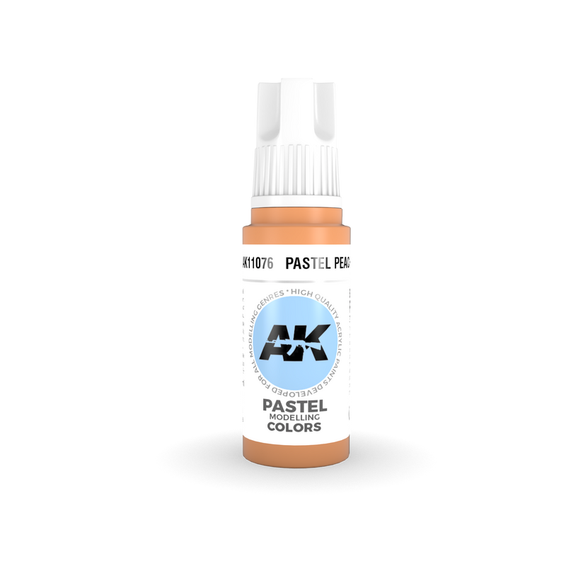 AK Interactive: 3rd Gen Acrylic Pastel Peach 17ml Model Paints AK INTERACTIVE