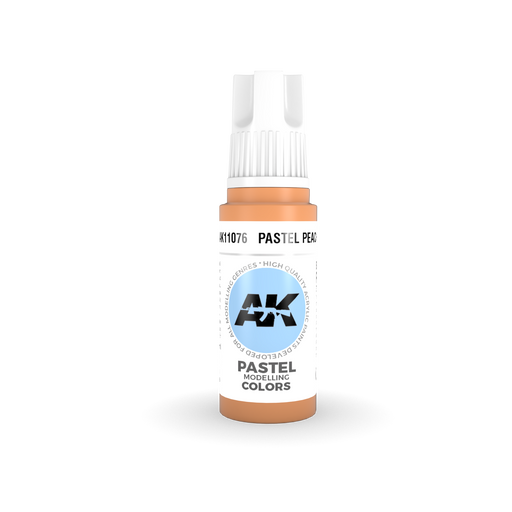 AK Interactive: 3rd Gen Acrylic Pastel Peach 17ml Model Paints AK INTERACTIVE