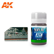 AK Interactive: Grey Wash For Kriegsmarine Ships Model Paints AK INTERACTIVE