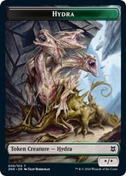 Hydra // Kor Warrior Double-Sided Token [Tokens] Zendikar Rising Tokens MTG Single Magic: The Gathering