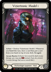 Viziertronic Model i [CRU102] 1st Edition Cold Foil Flesh And Blood Single Flesh And Blood   