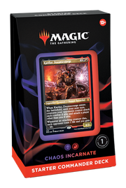 MTG Starter Commander Deck: Chaos Incarnate MTG Sealed Magic: The Gathering   