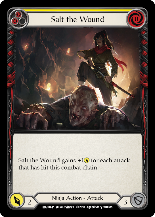 Salt the Wound [IRA004-P] Normal Flesh And Blood Single Flesh And Blood   