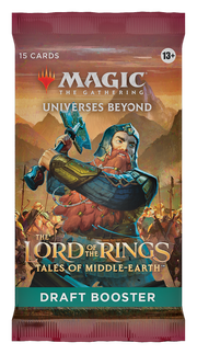 MTG The Lord of the Rings: Tales of Middle-earth Draft Booster Pack MTG Sealed Magic: The Gathering   