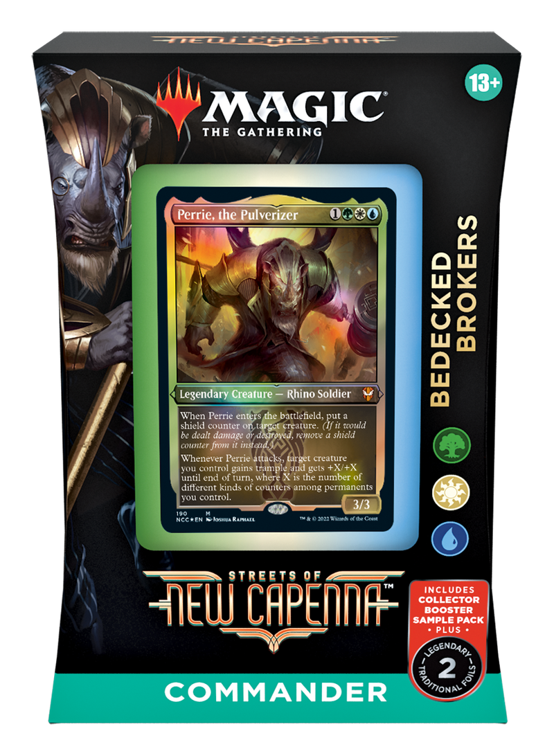 MTG Streets of New Capenna - Commander Deck (Bedecked Brokers) MTG Sealed Magic: The Gathering   