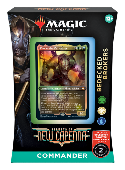 MTG Streets of New Capenna - Commander Deck (Bedecked Brokers) MTG Sealed Magic: The Gathering   