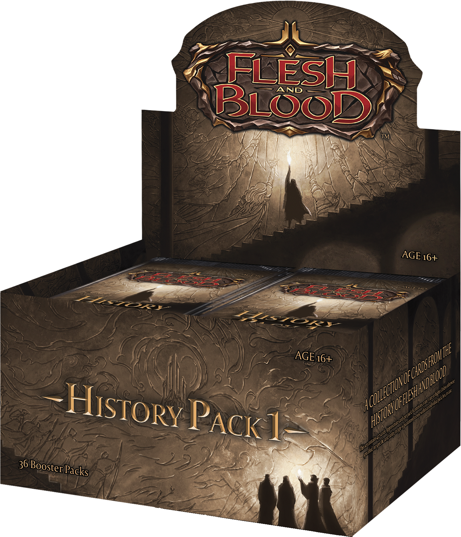 Flesh and Blood History Pack 1 - Booster Box Flesh And Blood Sealed Legend Story Studios   