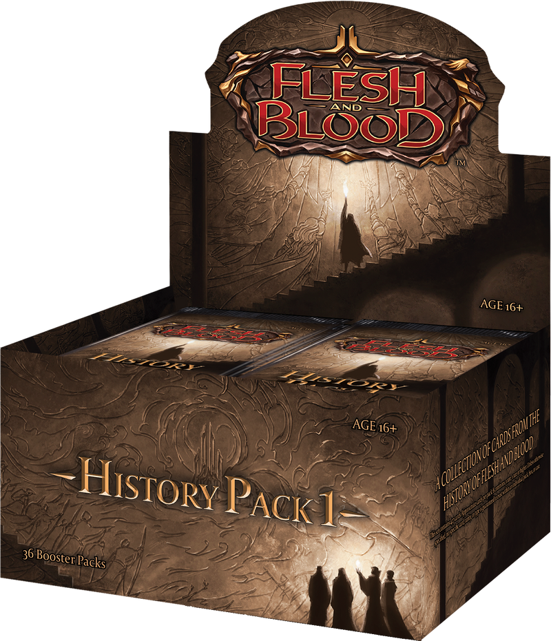 Flesh and Blood History Pack 1 - Booster Box Flesh And Blood Sealed Legend Story Studios   