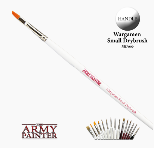 The Army Painter: Wargamer - Small Drybrush Hobby Brushes Army Painter