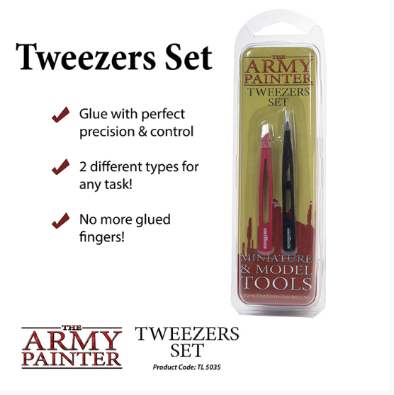 Tweezers Set (2019)  Army Painter Hobby Supplies & Paints Taps Games Edmonton Alberta