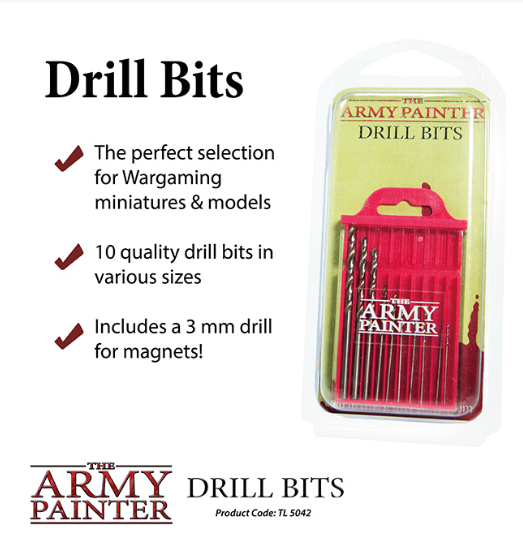 The Army Painter: Drill Bits Model Tools & Glue Army Painter