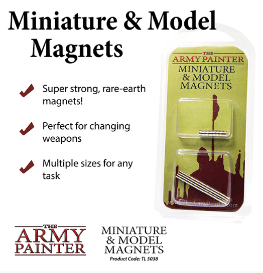 Miniature & Model Magnets (2019)  Army Painter Hobby Supplies & Paints Taps Games Edmonton Alberta