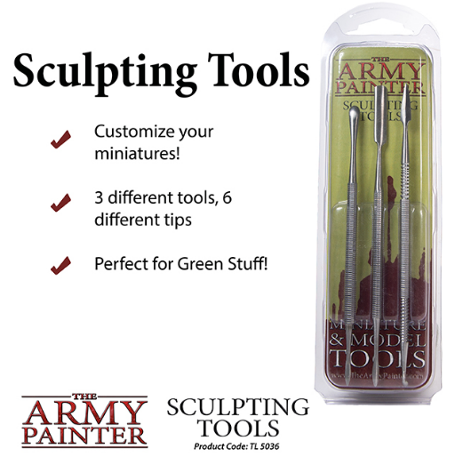 The Army Painter: Sculpting Tools Model Paints Army Painter