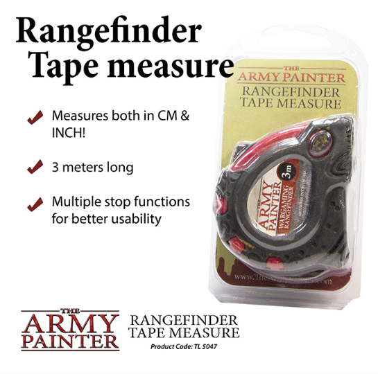 The Army Painter: Rangefinder Tape Measure Model Tools & Glue Army Painter