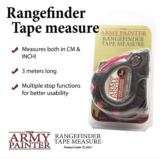 Rangefinder Tape Measure (2019)  Army Painter Hobby Supplies & Paints Taps Games Edmonton Alberta