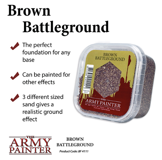 Army Painter: Battlefield: Brown Battleground  Army Painter Battlefields Essentials & XP series Taps Games Edmonton Alberta