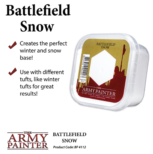 Army Painter: Snow  Army Painter Battlefields Essentials & XP series Taps Games Edmonton Alberta