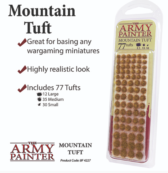 Army Painter: Mountain Tufts  Army Painter Battlefields Essentials & XP series Taps Games Edmonton Alberta